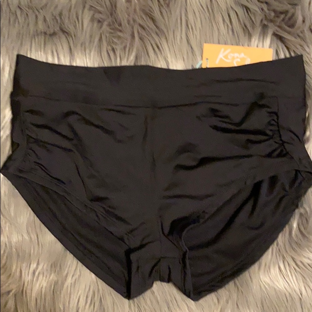 Black bikini bottom. Size S